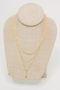 The Signature Set Layered Necklace Set in Gold