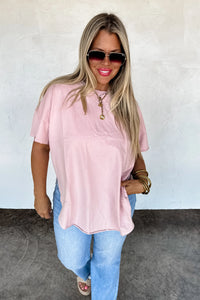 PREORDER: Joey Washed Cotton Boyfriend Tee