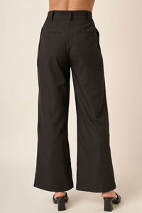 Naomi Mittoshop Deep Pleated High Waisted Wide Leg Pants