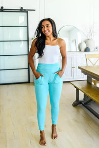 Haley Ruched Waist Legging in Seven Colors