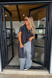 PREORDER: Kendall Long Puffer Vest