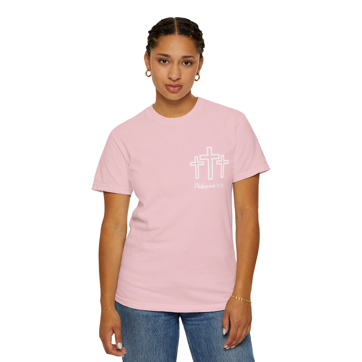 Philippians 4:13 Scripture Tee – “I Can Do All Things Through Christ” | Unisex Christian T-Shirt