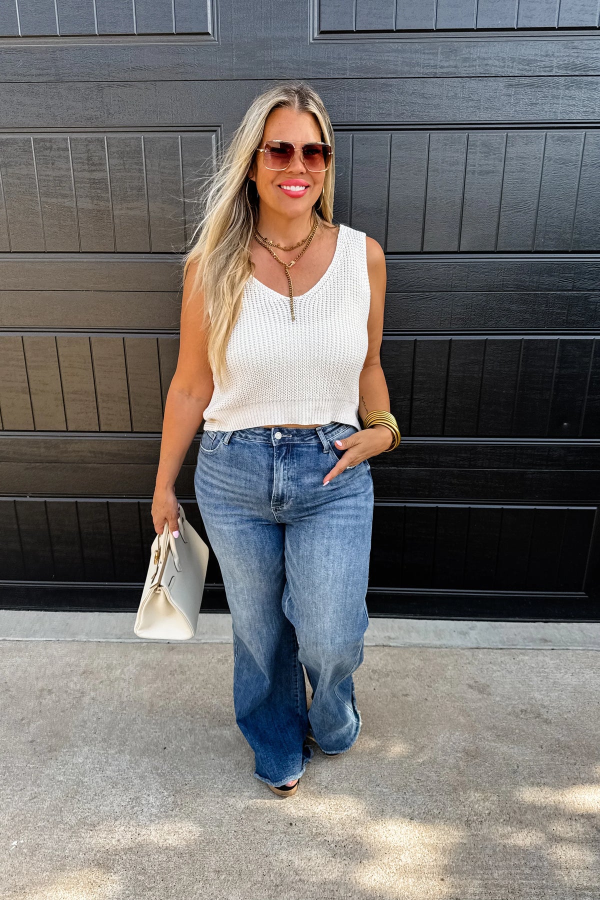 PREORDER: Hamptons Twist Back Tank