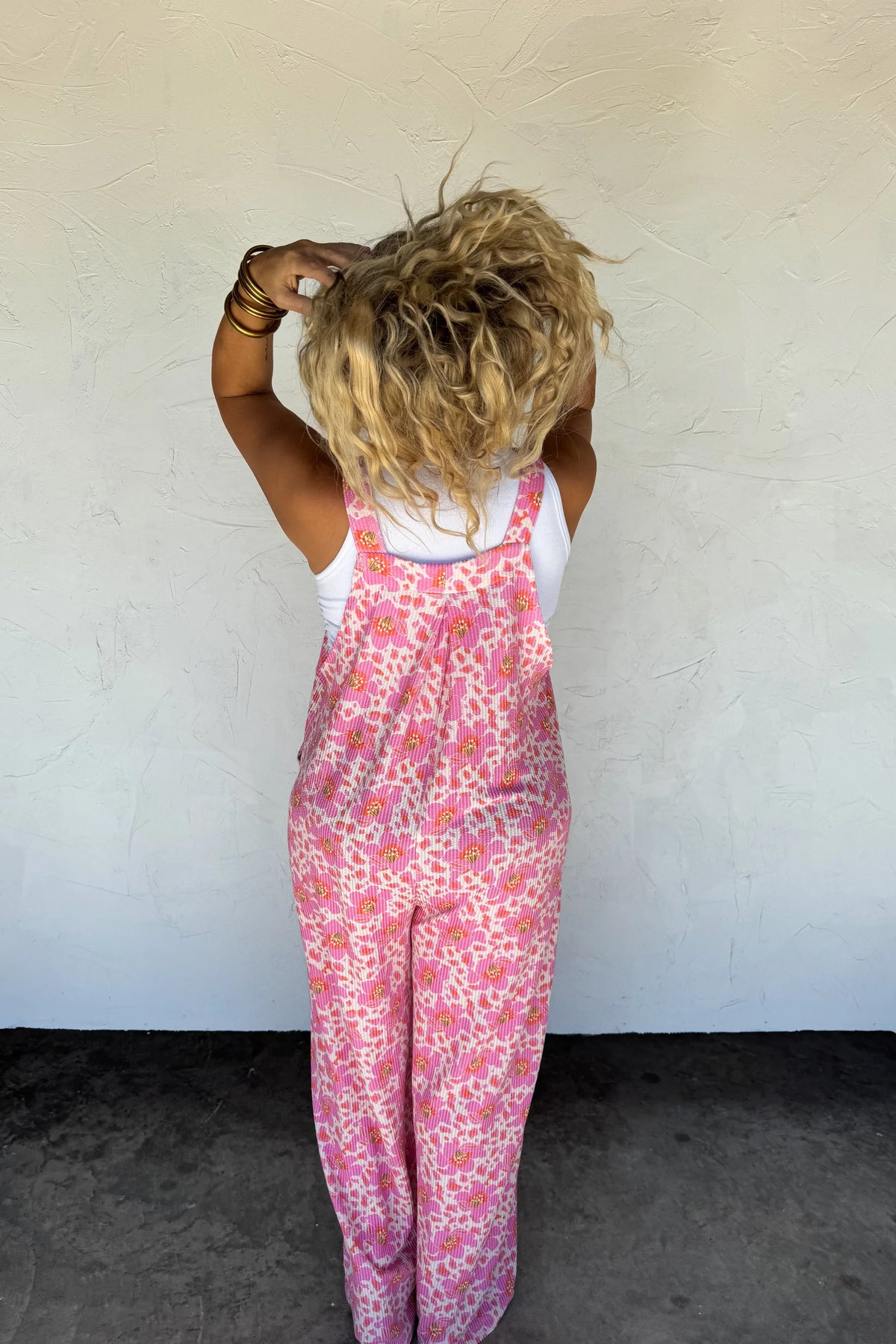 PREORDER: Cassidy Floral Boho Overalls