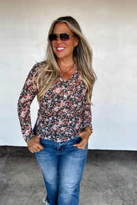 PREORDER: Annie Vneck Mesh Top