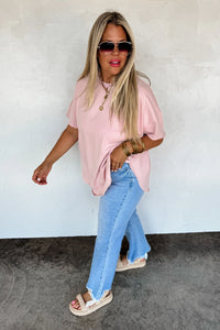 PREORDER: Joey Washed Cotton Boyfriend Tee