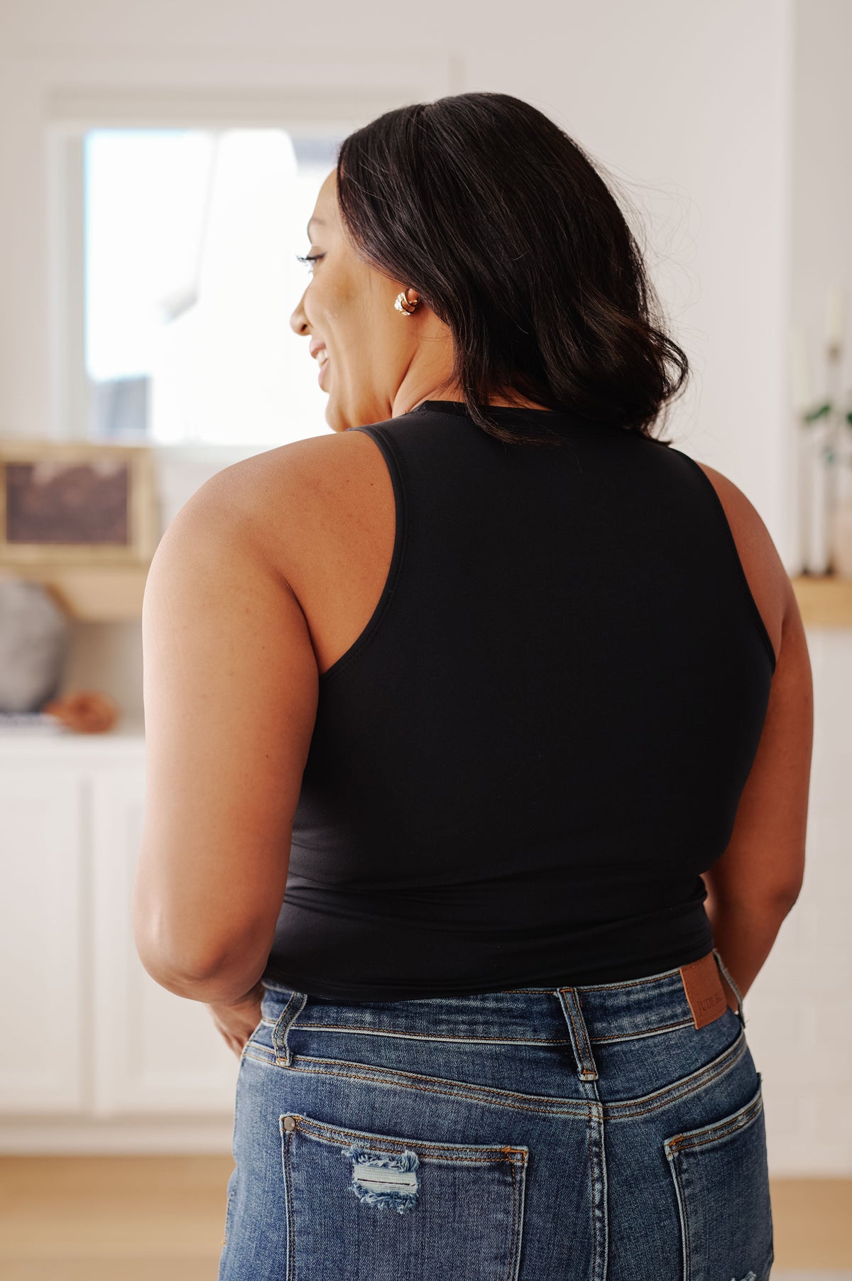 Yesterday's Crop Tank in Black