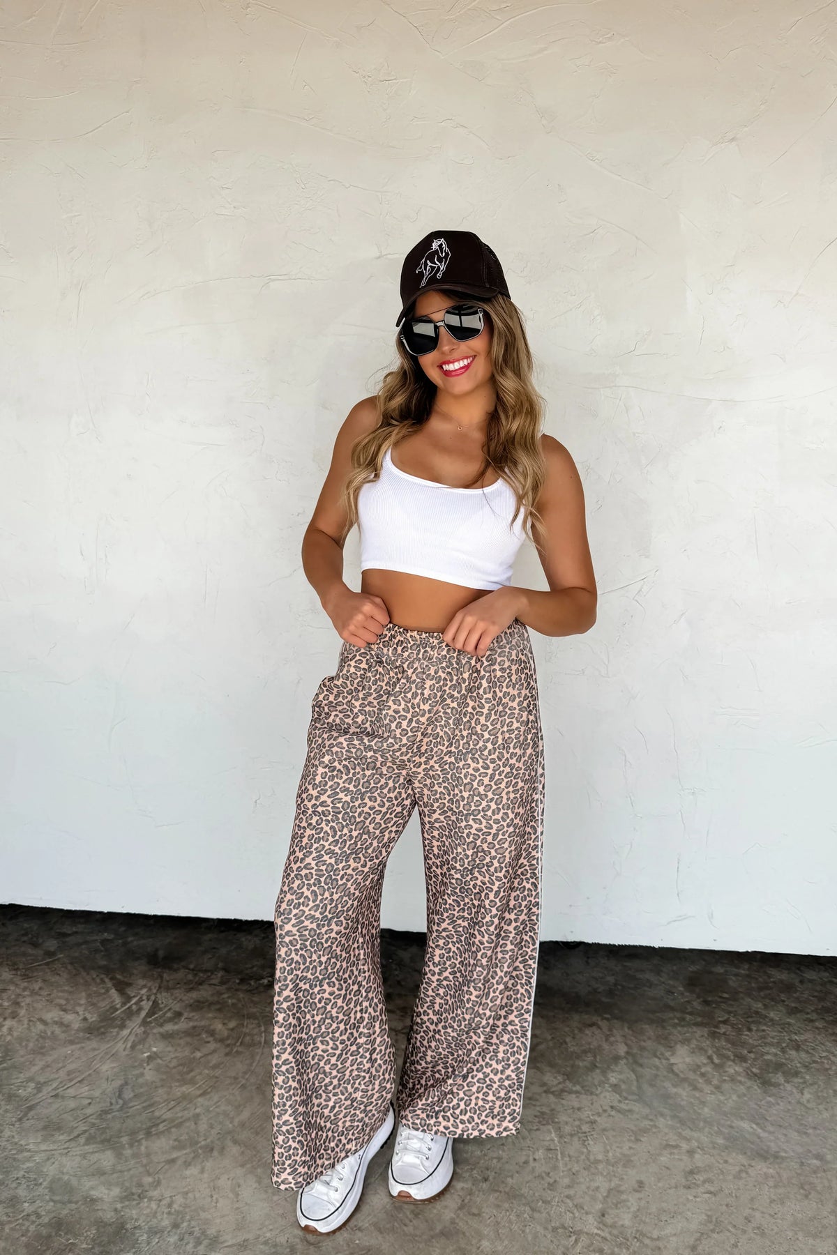 PREORDER: Floral & Cheetah Drift Away Joggers