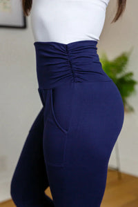 Haley Ruched Waist Leggings in Six Colors