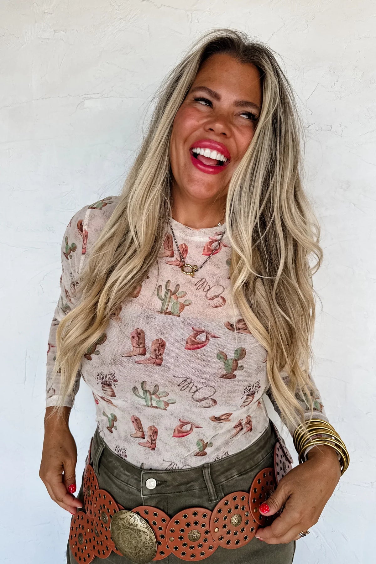 PREORDER: Boots & Blooms Collection Mesh Tops