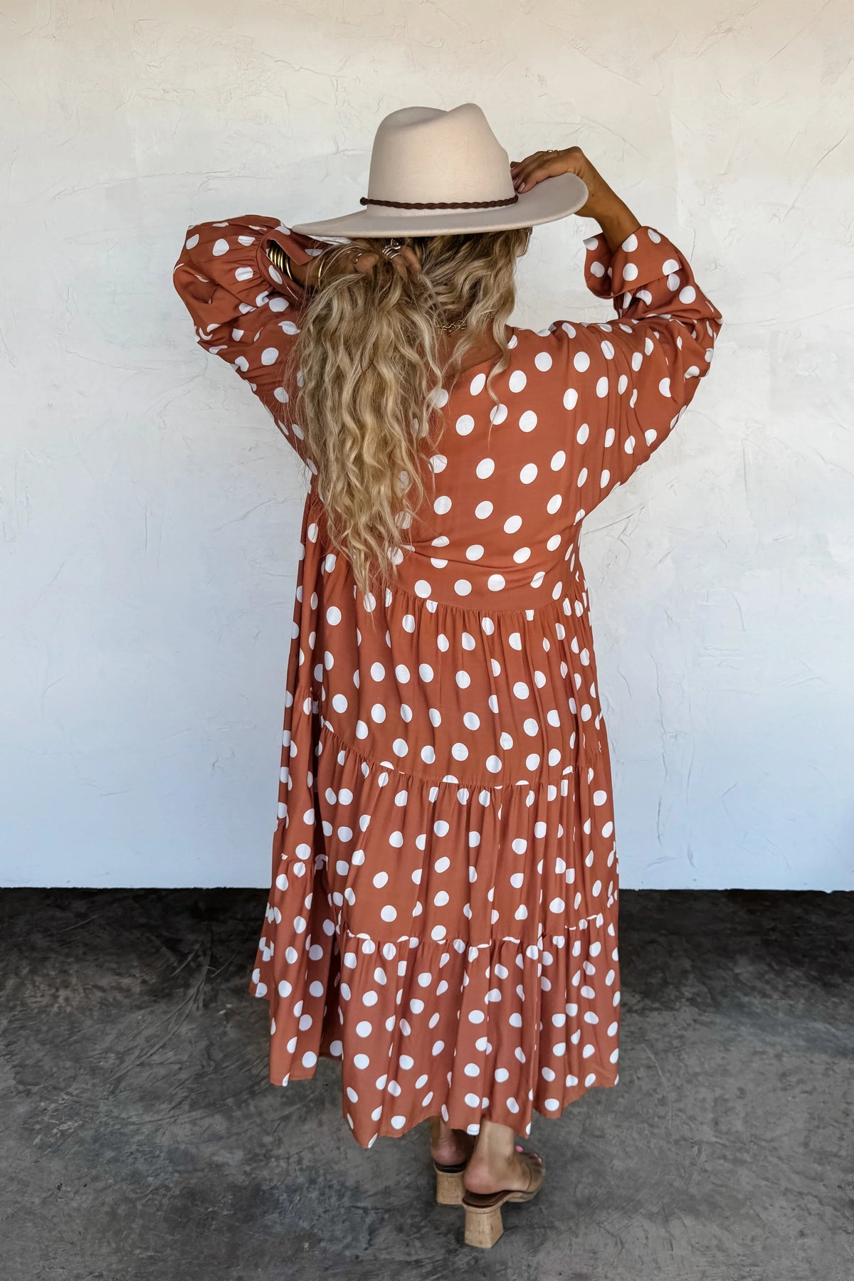 PREORDER: Kora Polka Dot Dress