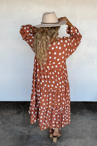 PREORDER: Kora Polka Dot Dress