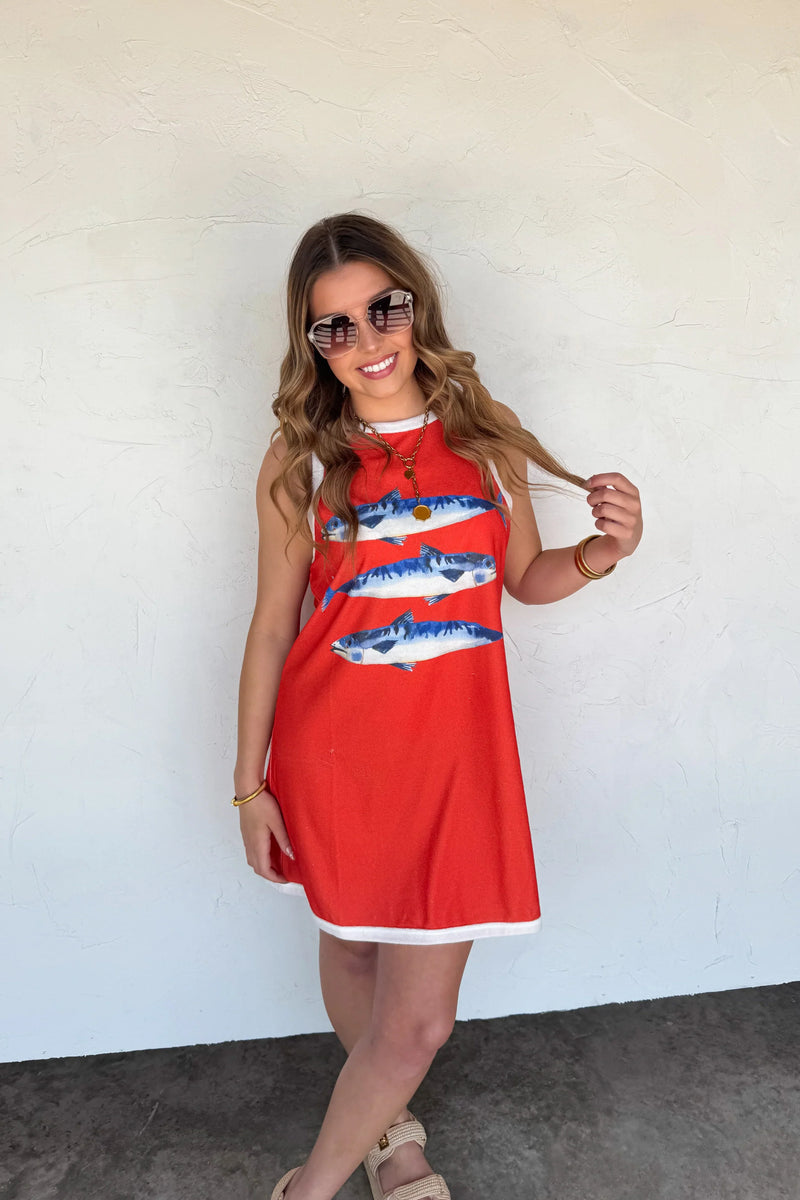 PREORDER: Tropic Like It's Hot Terry Dress