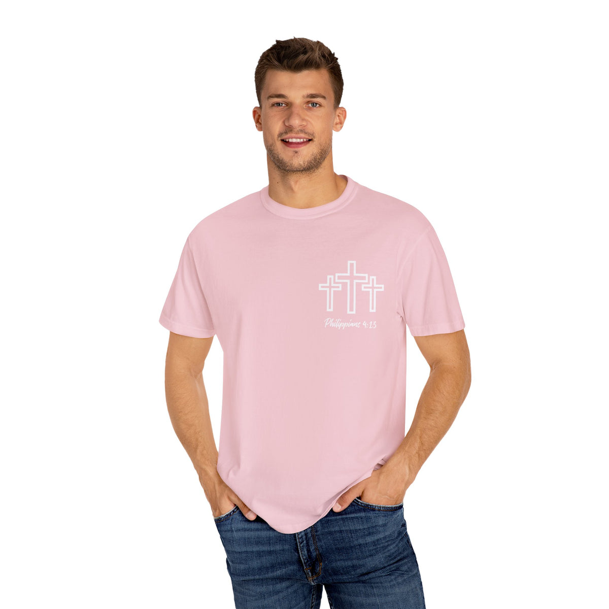Philippians 4:13 Scripture Tee – “I Can Do All Things Through Christ” | Unisex Christian T-Shirt