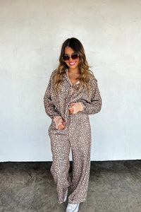 PREORDER: Floral & Cheetah Easy Does it Pullover