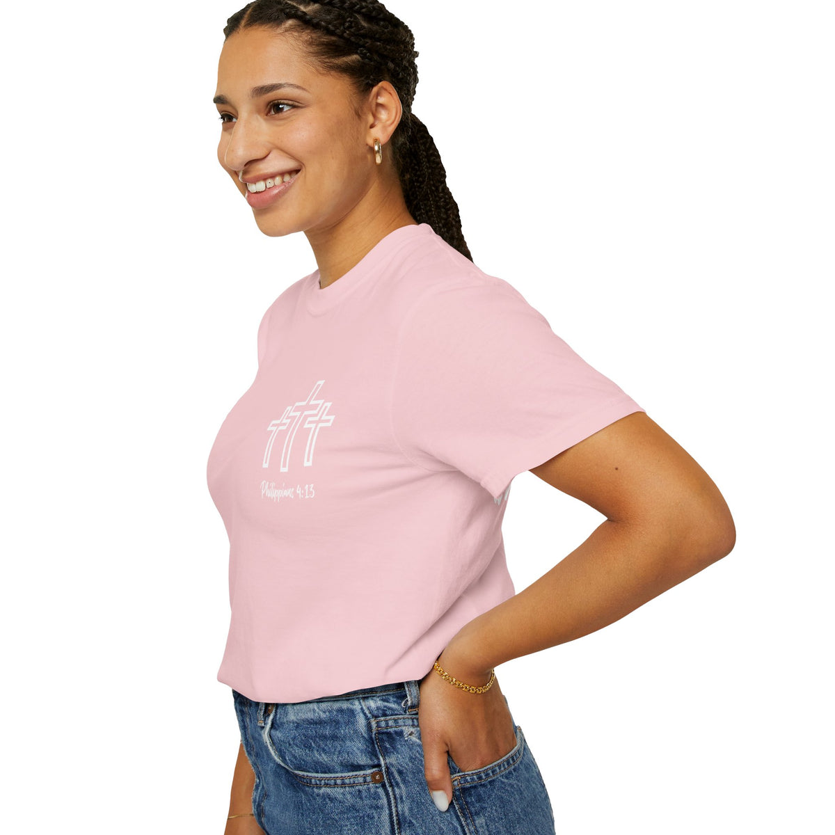 Philippians 4:13 Scripture Tee – “I Can Do All Things Through Christ” | Unisex Christian T-Shirt