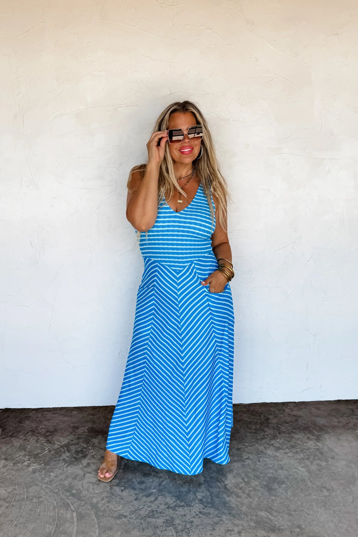 PREORDER: Luciana Stripe Dress