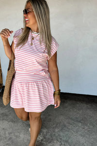PREORDER: Coastal Stripes Skort Set