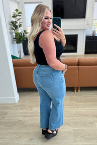 PREORDER: High Rise Wide Leg Jeans in Three Colors