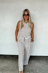 PREORDER: Haven Stripe Lounge Set