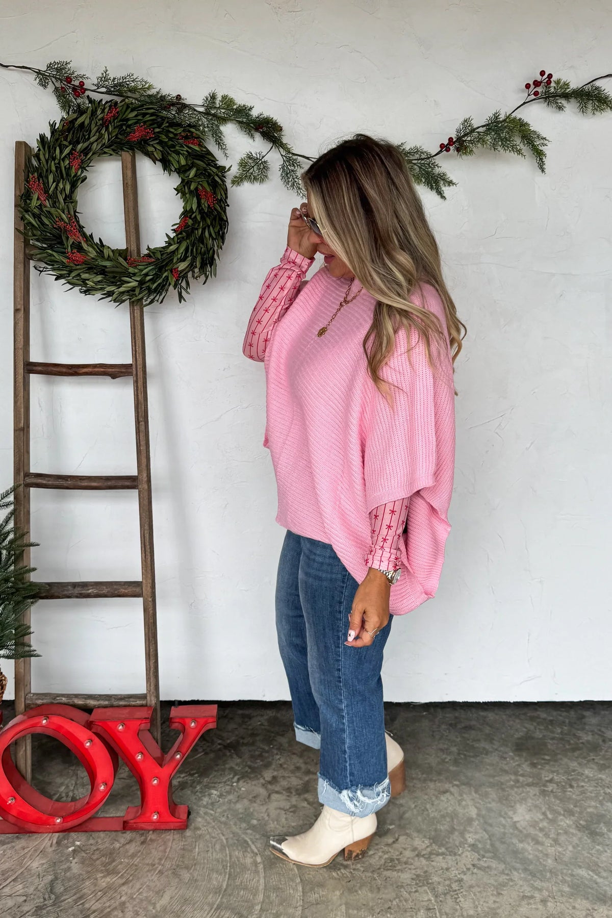 PREORDER: Holiday Meg Pullover Poncho