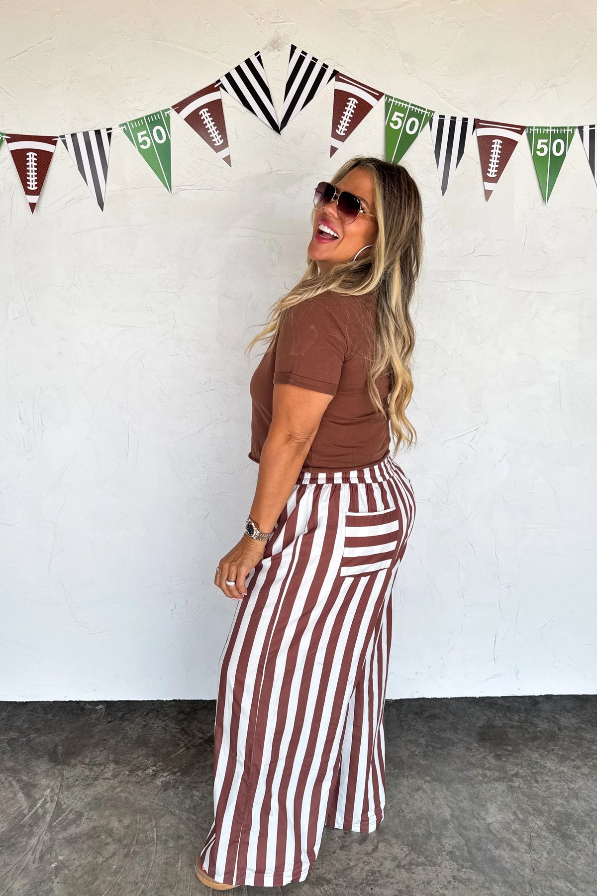 PREORDER: Tailgate Stripe Boxer Pants