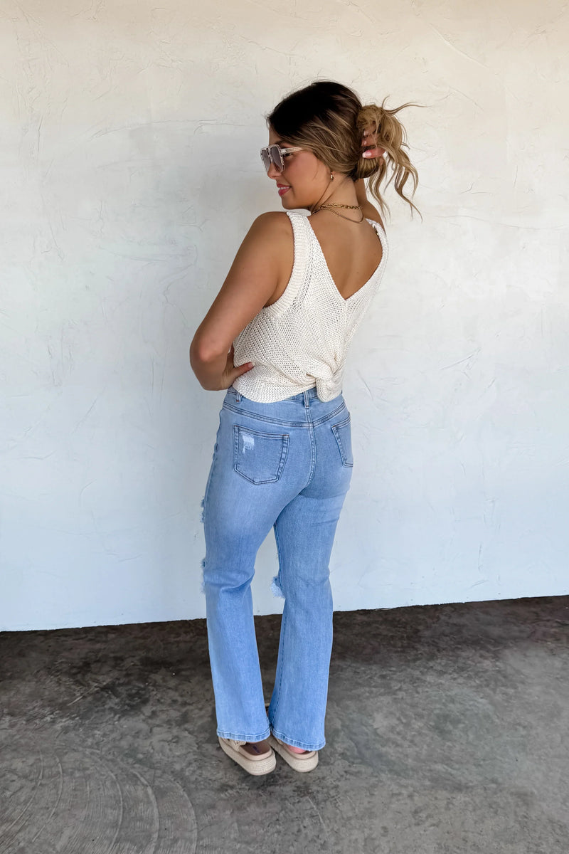 PREORDER: Hamptons Twist Back Tank