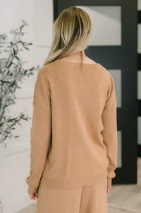 Clove Sweater in Camel