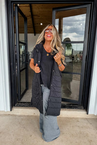 PREORDER: Kendall Long Puffer Vest