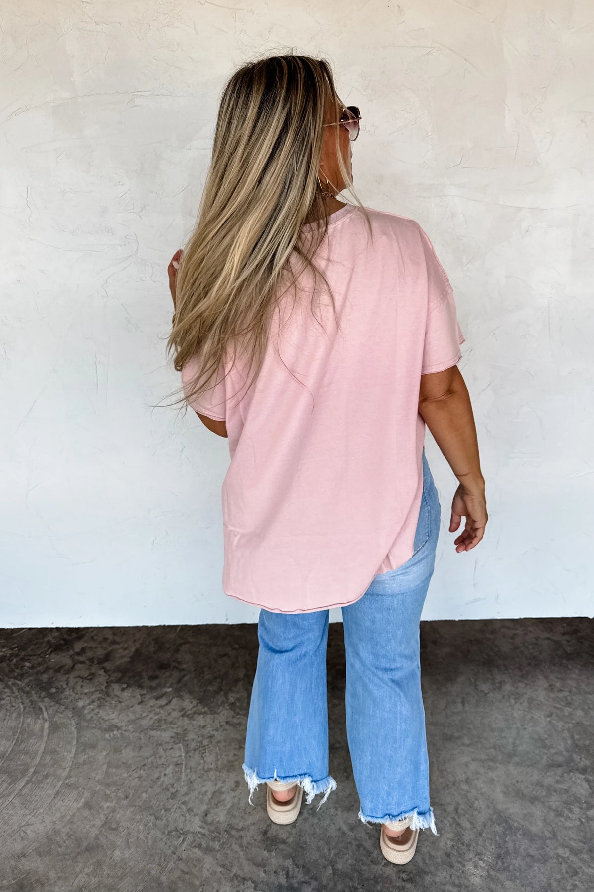 PREORDER: Joey Washed Cotton Boyfriend Tee