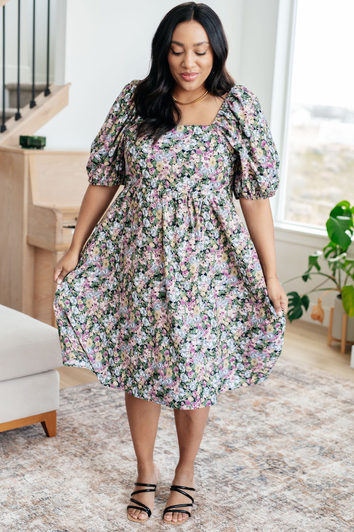 Excellence Without Effort Floral Dress