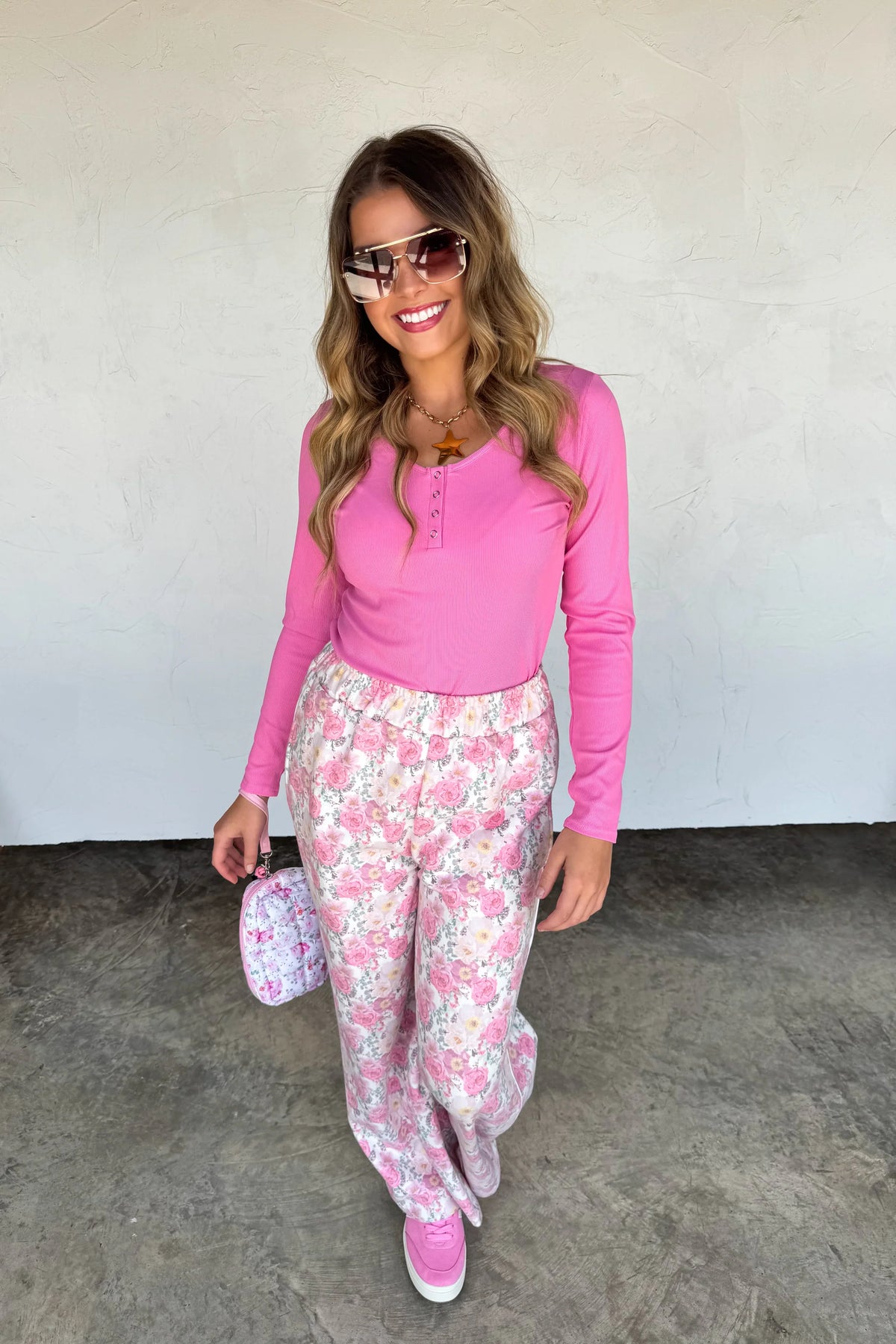 PREORDER: Floral & Cheetah Drift Away Joggers