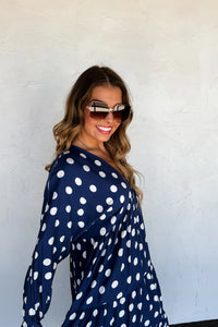 PREORDER: Kora Polka Dot Dress