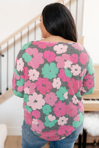 Group Chat Floral Top