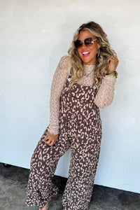PREORDER- FALL PRINT KARLI OVERALLS