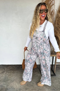 PREORDER- FALL PRINT KARLI OVERALLS