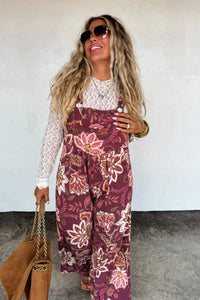 PREORDER- FALL PRINT KARLI OVERALLS