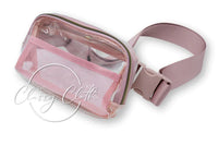 Stadium Clear Belt Bag in Assorted Colors