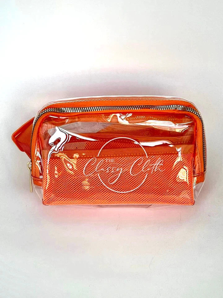 Stadium Clear Belt Bag in Assorted Colors