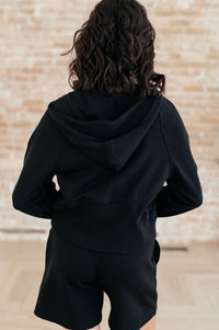 Sun or Shade Zip Up Jacket in Black