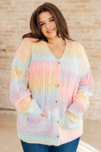 Sweet Dreams Rainbow Cardigan