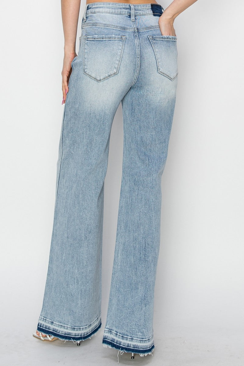 Nevaeh High Rise Wide Leg Jeans