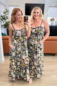 Up From the Ashes Floral Maxi Dress