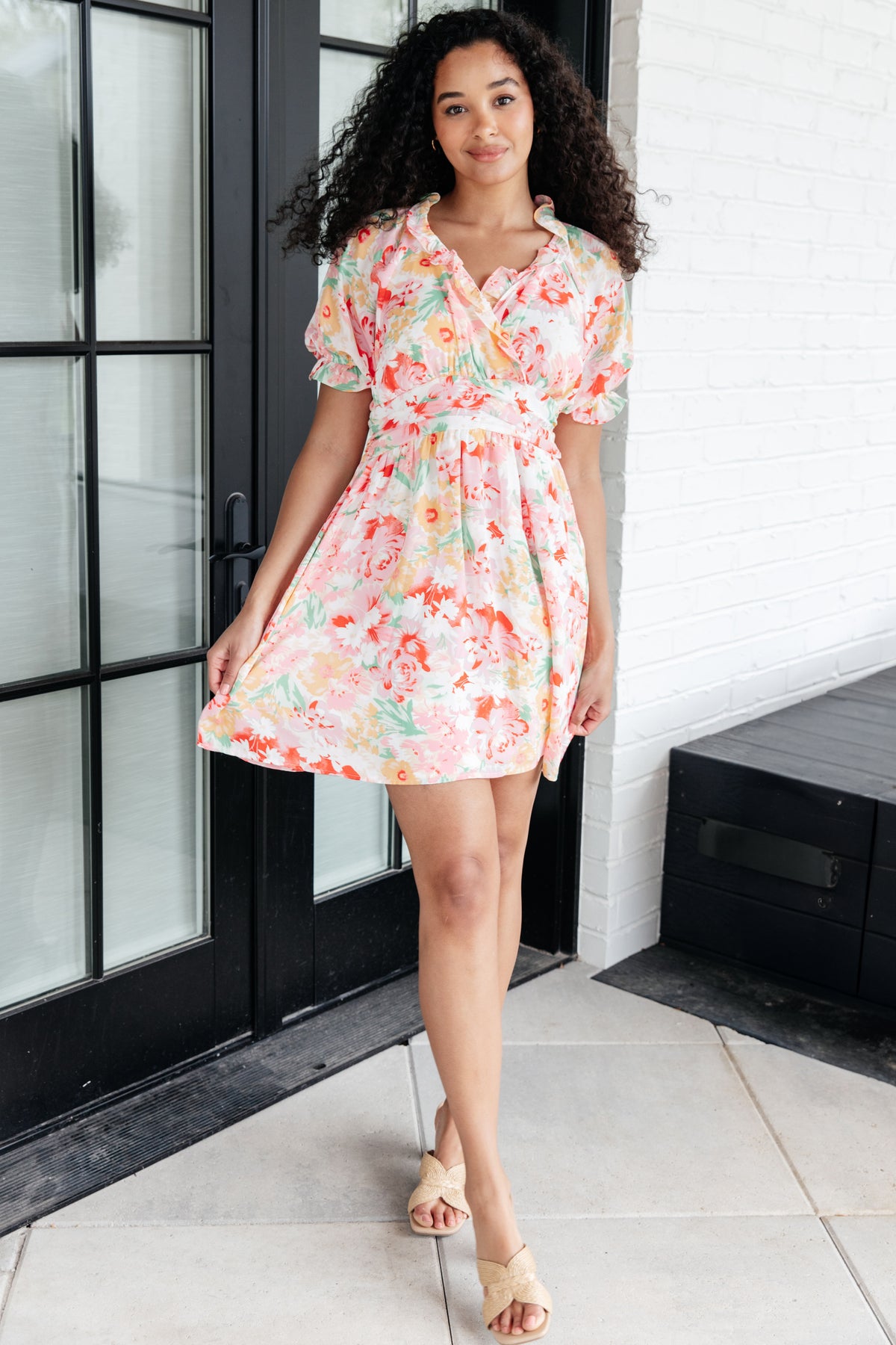 Fancy Free Floral Dress