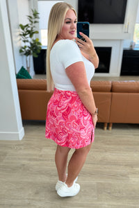 Pink, Paisley, and Perfect Mini Skirt
