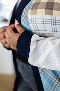 Afterparty Multicolor Textured Hoodie