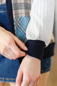 Afterparty Multicolor Textured Hoodie