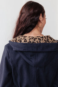 Classy & Sassy Peacoat in Navy