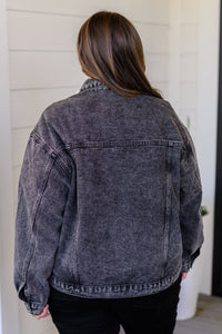 Denim And Pearls Denim Jacket