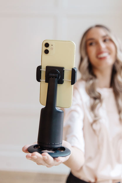 Face Tracking Smart Tripod In Black